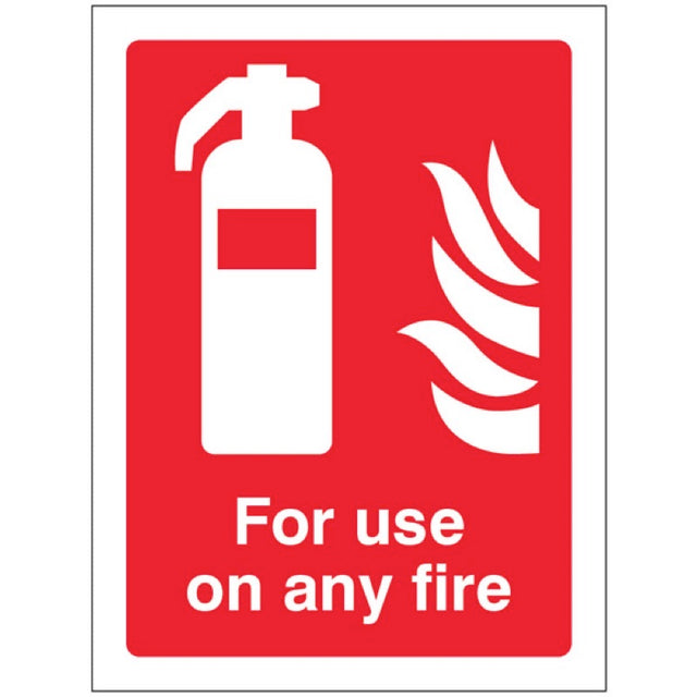 For use on any fire