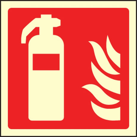 Fire extinguisher symbol