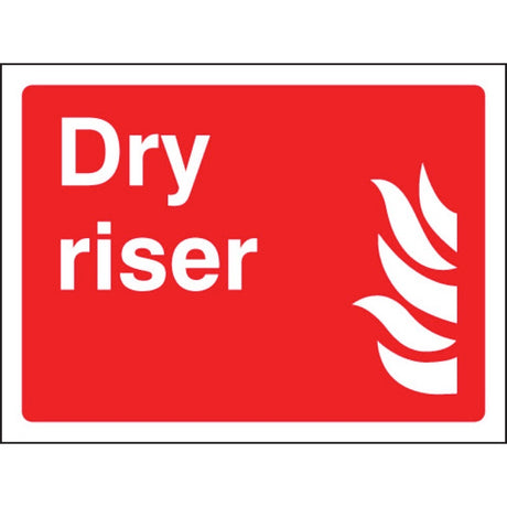 Dry riser