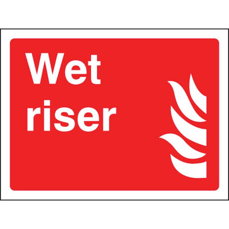 Wet riser