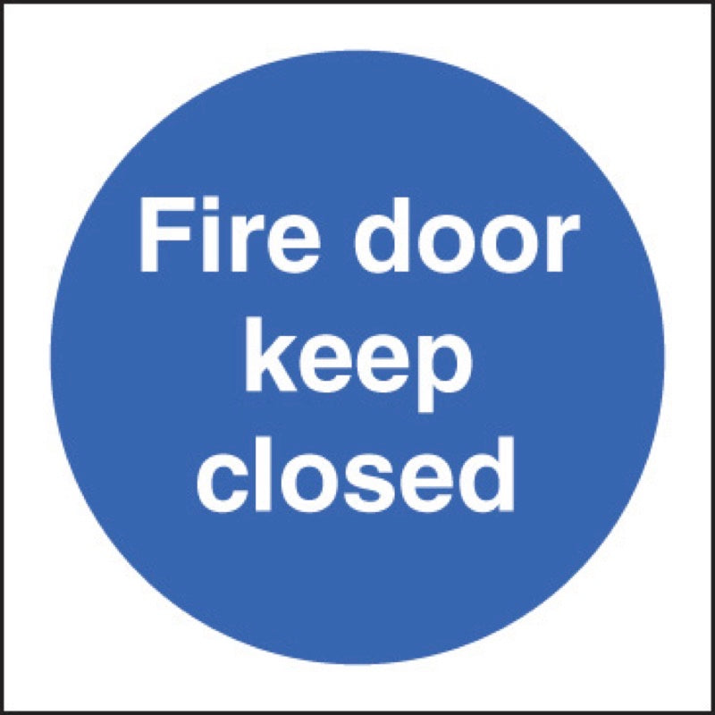 Fire door keep closed