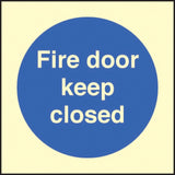 Fire door keep closed