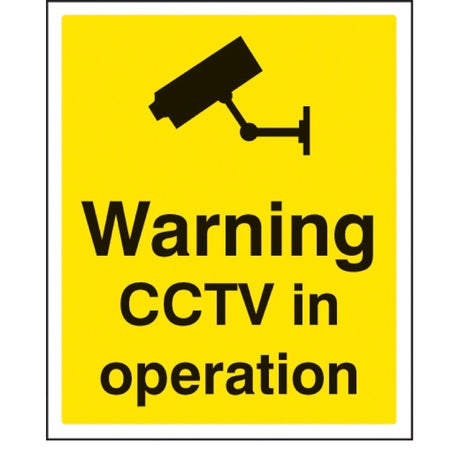 Warning CCTV in operation