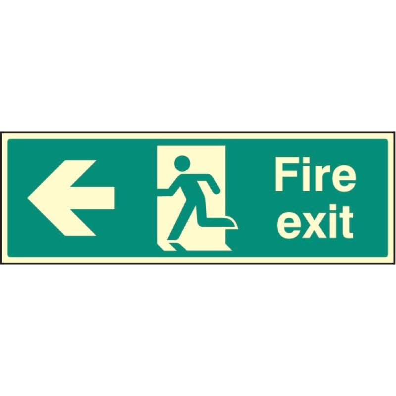 Fire exit - left