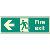 Fire exit - left