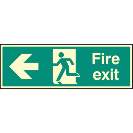 Fire exit - left