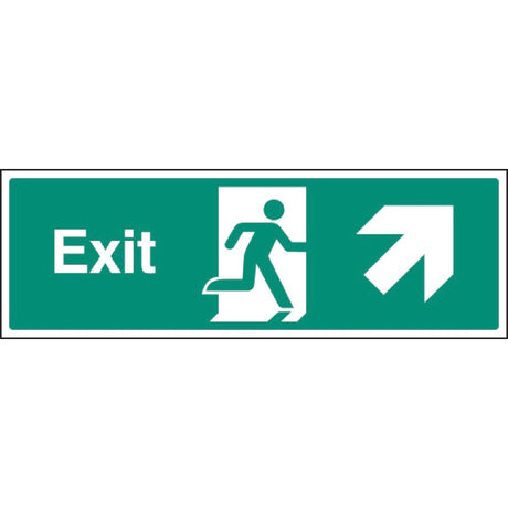 Exit - up and right