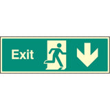 Exit - down