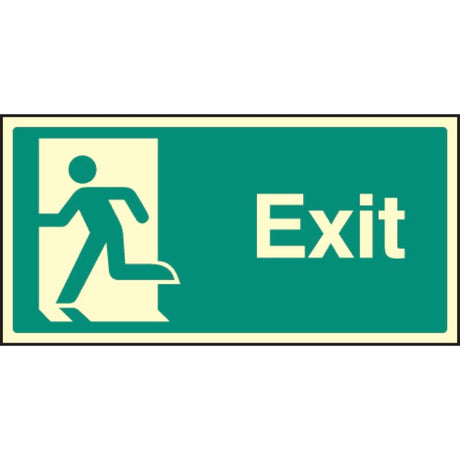 Exit - left symbol