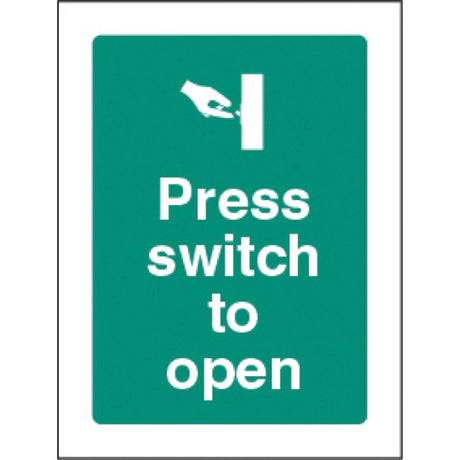 Press switch to open