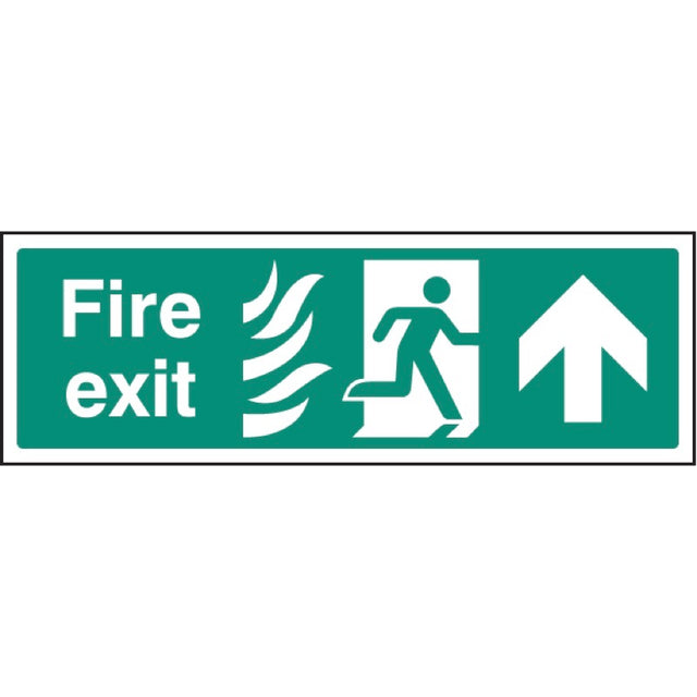 Fire exit - arrow up HTM