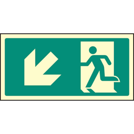 Arrow down left intermediate marker