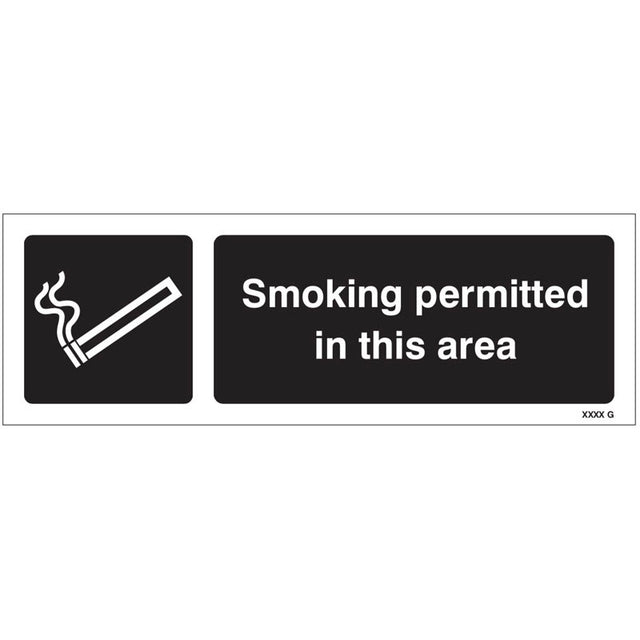 Smoking permitted in this area