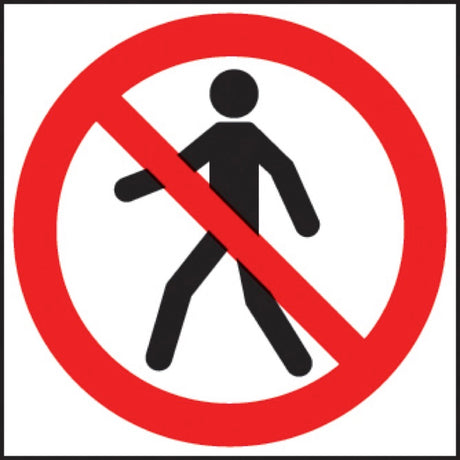 No admittance symbol