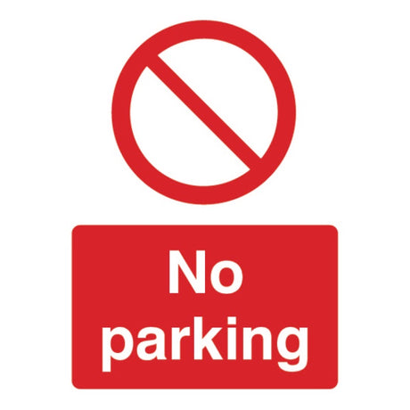 No parking