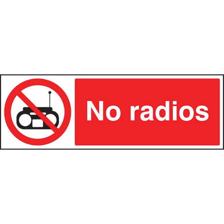 No radios