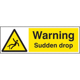 Warning sudden drop