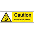 Caution overhead hazard