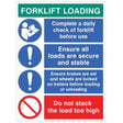 Forklift Loading Daily checks, secure loadsâ€¦