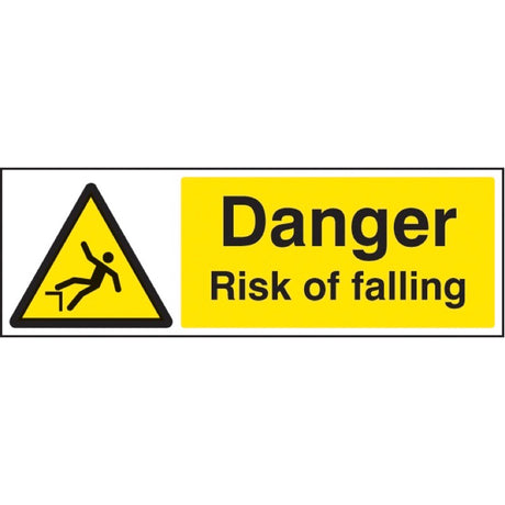 Danger risk of falling