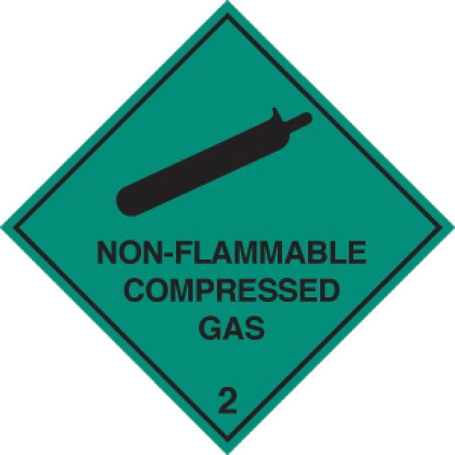 Non-flammable compressed gas 2