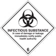 Infectious substance diamond