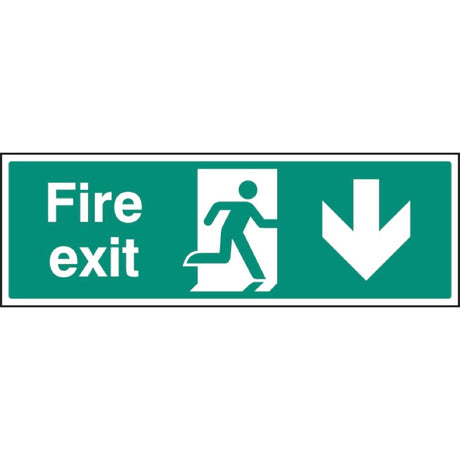 Fire exit down