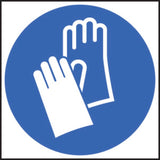 Hand protection symbol