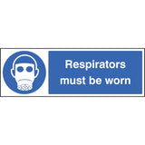 Respirators must be worn