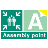 Assembly Point | Large Symbol with Number or Letter