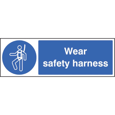 Wear safety harness