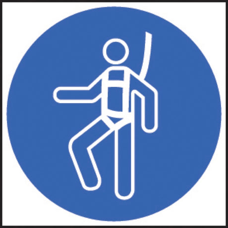 Safety harness symbol