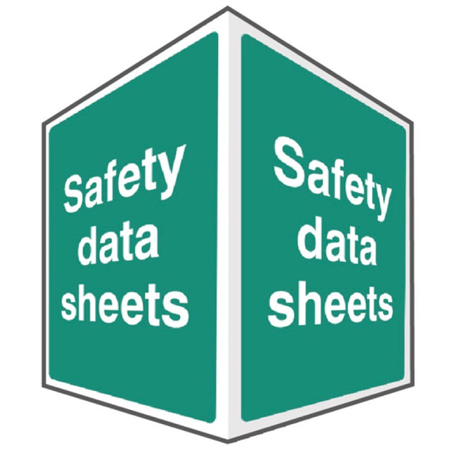 Safety data sheets - Easyfix Projecting Signs