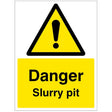 Danger Slurry pit