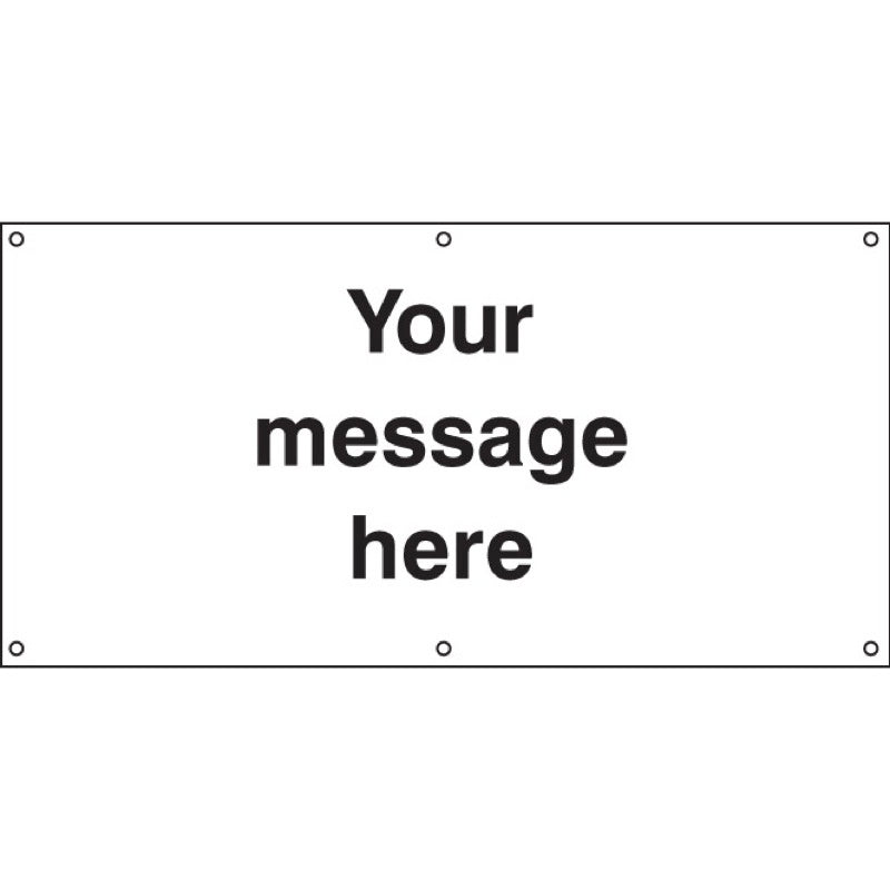 Design Your Own Banner c/w eyelets 1270x610mm