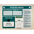 First Aid Station 900x700mm (10mm foam board)