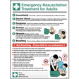 Emergency resuscitation treatment wall panel 450x600mm