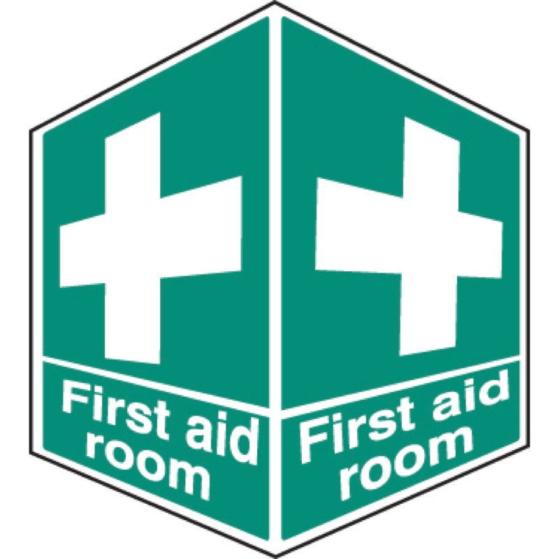 First aid room - projecting sign