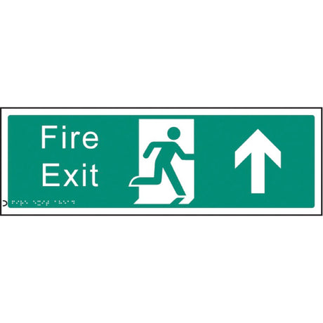 Braille - Fire exit up