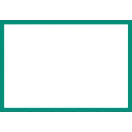 Blank Adapt-a-sign - Green Border 215x310mm