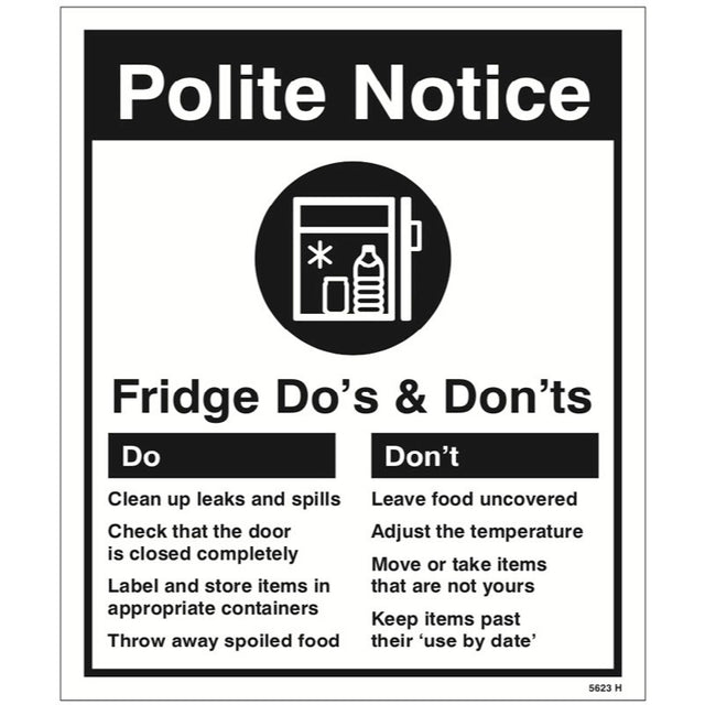 Refrigerator - Do's & Dont's