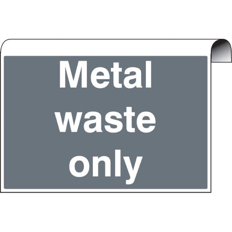 Roll Top - Metal waste only