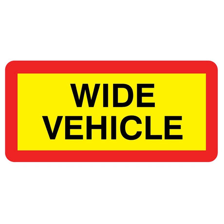 Wide vehicle panel 525 x 250mm reflective aluminium