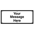 Your message fold up supplementary text with rust proof press studs