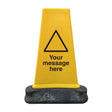 Your message hazard cone triangular 500mm