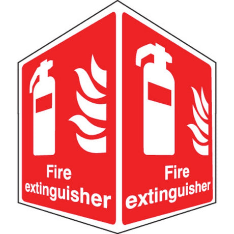 Fire extinguisher - projecting sign