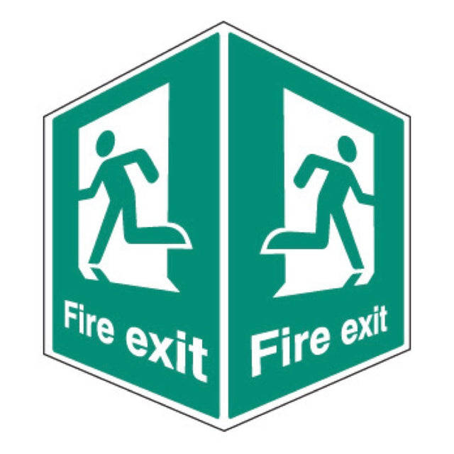 Fire exit - projecting sign