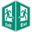 Exit - projecting sign