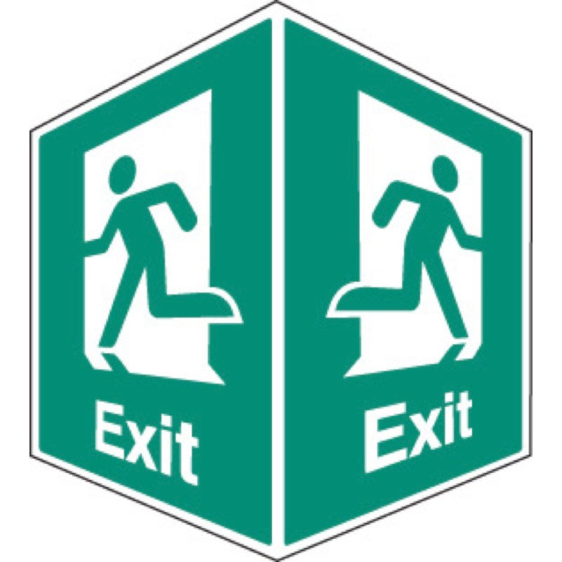 Exit - projecting sign