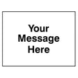 Your message here 1050x750mm Class RA1 zintec